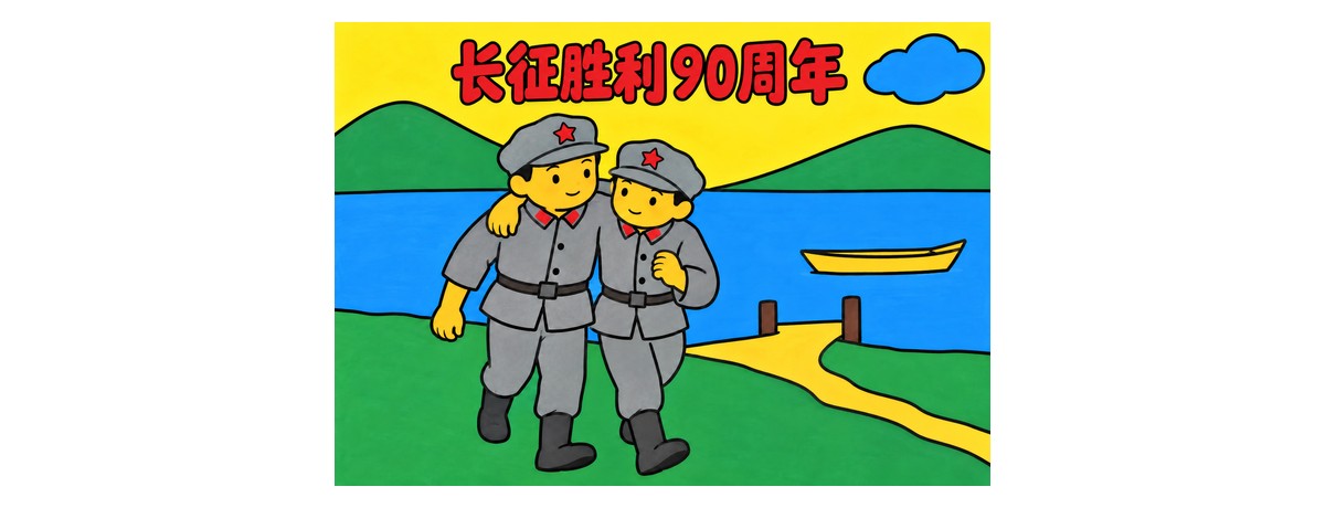 长征胜利90周年｜湘江渡口作品预览