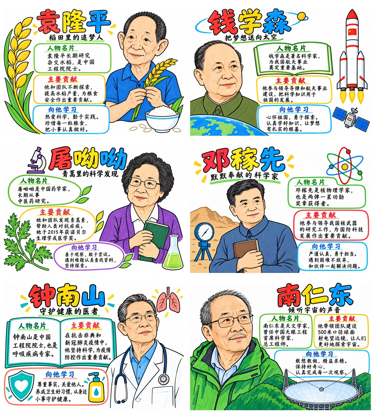大国英雄知识卡8款作品预览